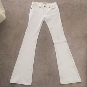 Burberry women’s white jeans